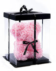 1pc Rose Bear Artificial Foam Flowers Bear Romantic Creative Gifts