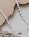 20cm Silver color 3MM Snake Chain Bracelets Factory
