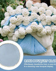 Flower Blankets 2-in-1 Rose Bouquet