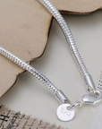 20cm Silver color 3MM Snake Chain Bracelets Factory