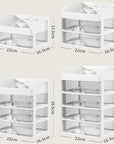 Drawer Jewelry Makeup Storage Box Large Capacity