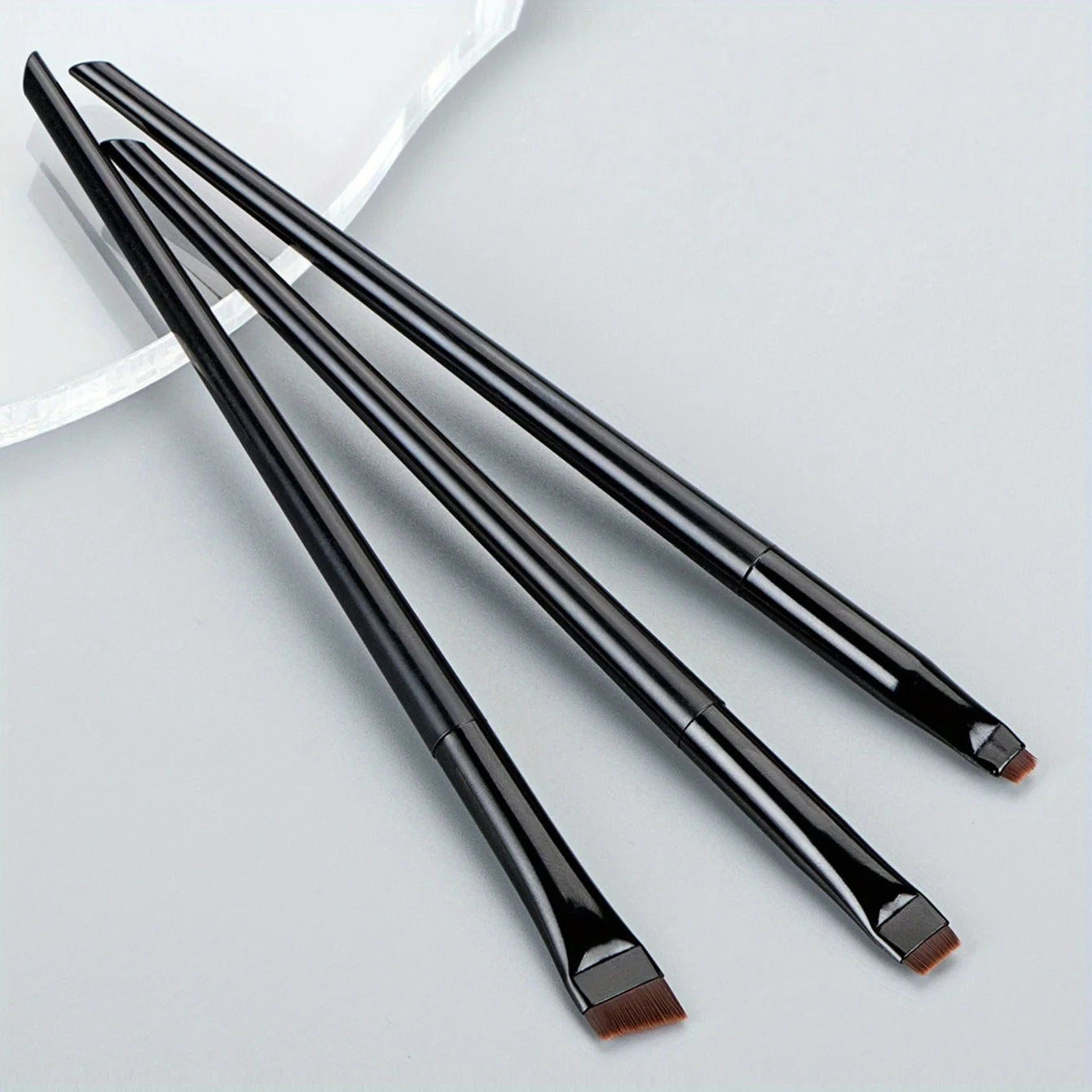 3pcs Makeup Brush Set,Blade eyeliner brush