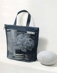 Mesh Makeup Toiletry Storage Bags Handbags