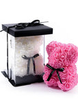 1pc Rose Bear Artificial Foam Flowers Bear Romantic Creative Gifts