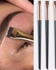 3pcs Makeup Brush Set,Blade eyeliner brush