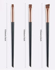 3pcs Makeup Brush Set,Blade eyeliner brush