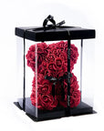 1pc Rose Bear Artificial Foam Flowers Bear Romantic Creative Gifts